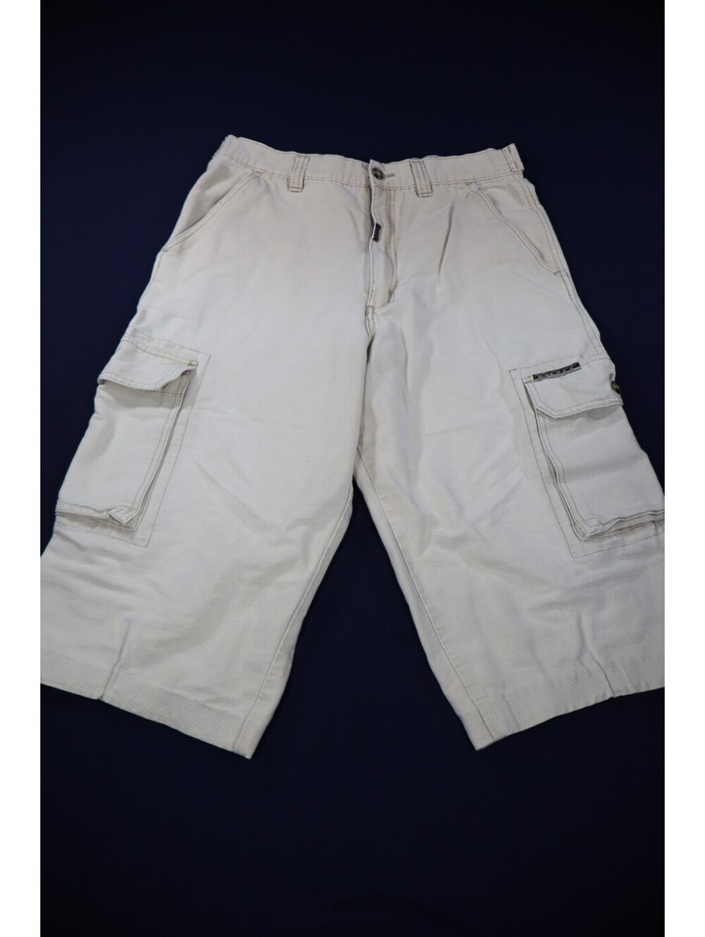 Men's khaki Y2K Cargo Shorts- BOSS by IG Design